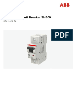 Miniature Circuit Breaker SH800 en 9AKK108466A7598 ABB
