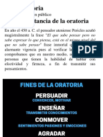 La Oratoria Fines y Clases PPT 2023