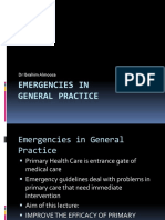 Emergencies in GP DR Ibrahim Almoosa