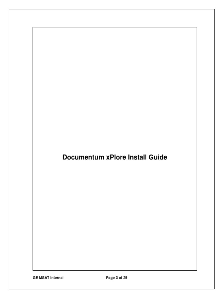 Documentum Xplore Install Guide PDF World Wide  & 