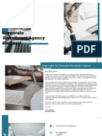 Corporate Recruitment Agency Proposal