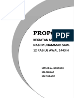 Proposal Maulid Nabi 1443H 2