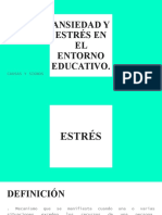 Ansiedad y Estrés en El Entorno Educativo. Causas y Signos