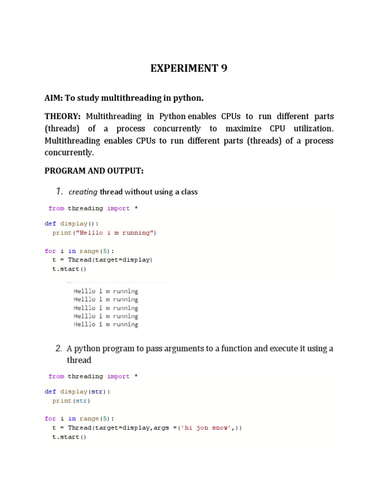 EXP9 SKILL LAB Python | PDF