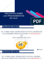 2023 Preguntas Sobre Procedimientos de Caja .