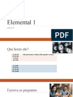 Elemental 1 - Aula 09