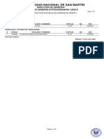 Resultados Prueba de Conocimiento Examen Extraordinario I - 2023-II