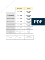 Presupuesto y Curso