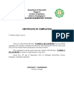 E-Sat Certification