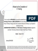 AFRIN SHAIK Participant Certificate