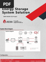 Storage System Project - ATESS POWER - 30kW 46kWh