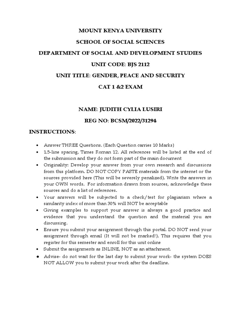 Gender Roles Impacting Society and Careers | PDF | Gender Role | Gender ...