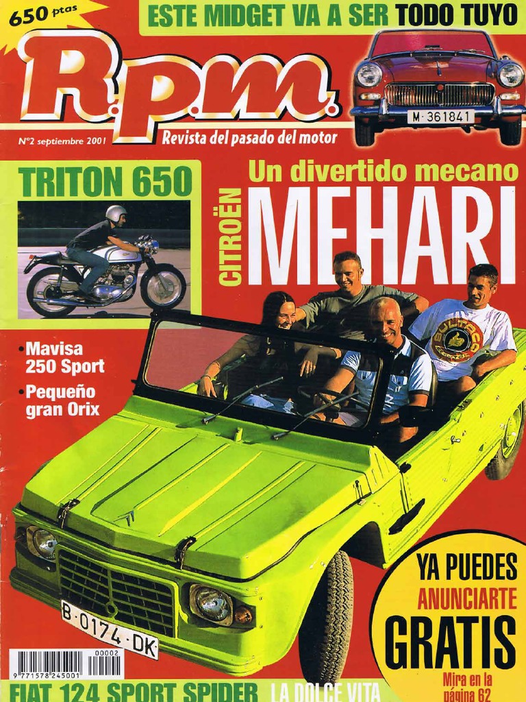 Revista RPM Número 02 | PDF | Direccion | Tecnología de vehículos