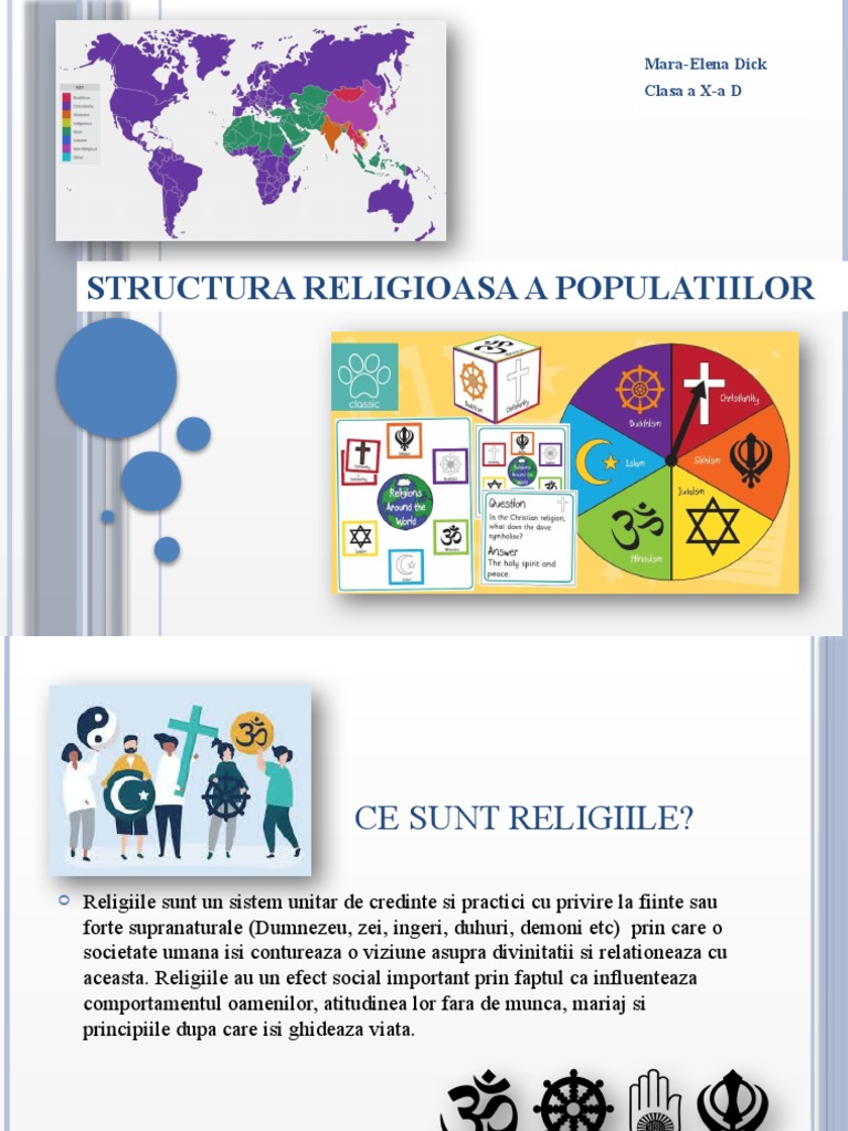Structura Religioasa A Populatiilor | PDF