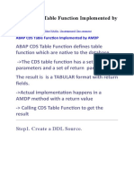 AMDP vs. CDS Table Functions Explained | PDF | Databases | Software ...