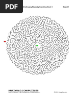 Intermediate Mazes Book 1 by KrazyDad | PDF