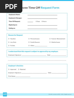 Employee-Time-Off-Request-Form