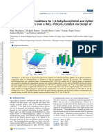 Optimum Reaction Conditions For 1,4-Anhydroerythritol and Xylitol Hydrodeoxygenation Over A Reo Pd/Ceo Catalyst Via Design of Experiments