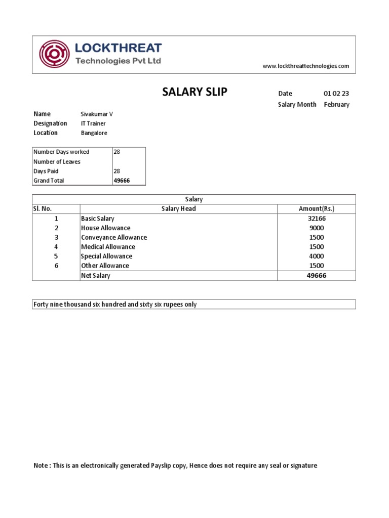 Salary Slip Feb PDF