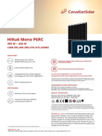 Solar Panel HiKu6 - CS6R-MS - Black - Frame - v1.9W25 - F55 - EN - 395-420W