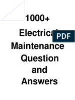 1000 Electrical Maintenance Question and Answers PDF