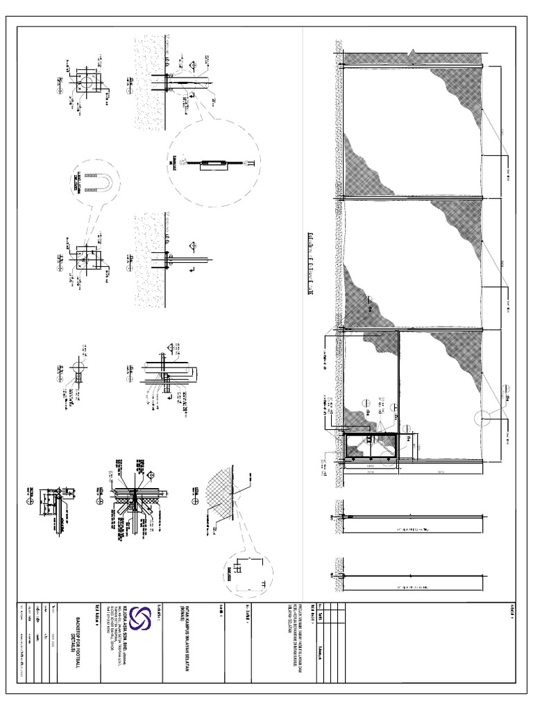 Backstop Details For Football PDF