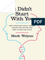 Isso Não Começou Com Você (Traduz.) - Mark Wolynn