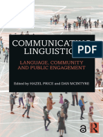 COMMUNICATING LINGUISTICS - Language, Community and Public Engagement