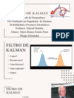 Apresentação de Slides Filtro de Kalman