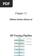 Hidden Surface Removal Algorithms