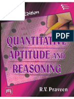 Quantitative Aptitude Book