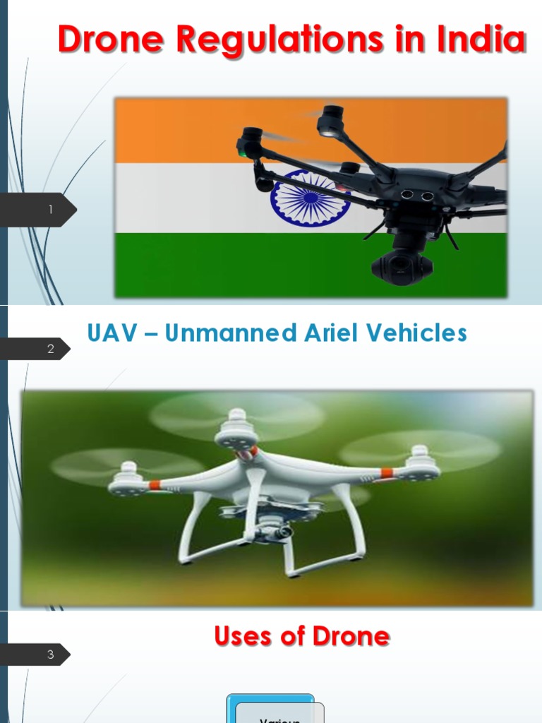 Dron Regulations in India PDF Unmanned Aerial Vehicle Aerospace