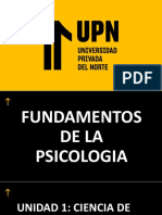 3 Sesión PPT - Fundamentos de La Psicología