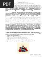 Step 2 Bye Stan Student | PDF | Comic Book | Marvel Comics