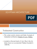 Egypt Architecture and Furniture
