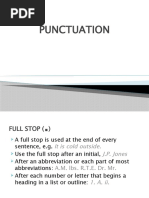 Punctuation