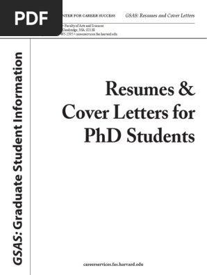 GSAS_phd_resume_cover_letters