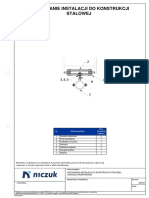 Mocowanie Instalacji Do Konstrukcji Stalowej: Ilość Dla Jednej Podpory Lp. Nazwa Produktu