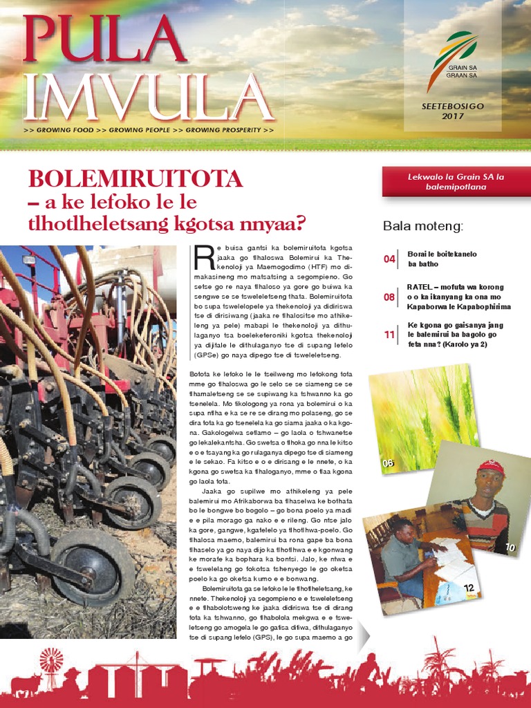 12 Blad Tswana | PDF