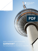 LEG Employment Law Overview 2021 2022 - Germany