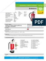 FSCI065 - Extintor Pó Químico ABC 6 KG Palanca