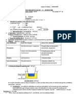 Corrigé Type de SVT 1d PDF