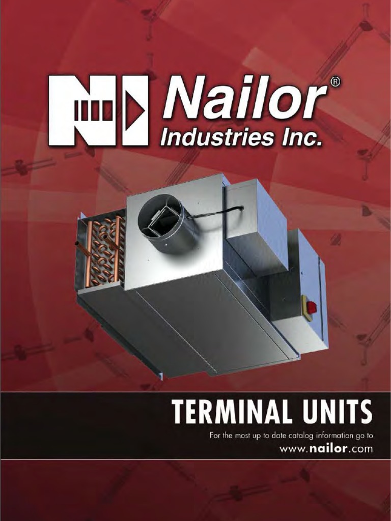 Nailor Catalog Terminal Units Combined PDF Duct (Flow) Home Appliance