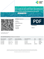 International (Eu) Covid-19 Vaccination Certificate: Sertifikat Vaksinasi Covid-19 Internasional (Eropa)