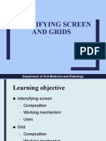 UG Class - Intensifying Screen and Grids