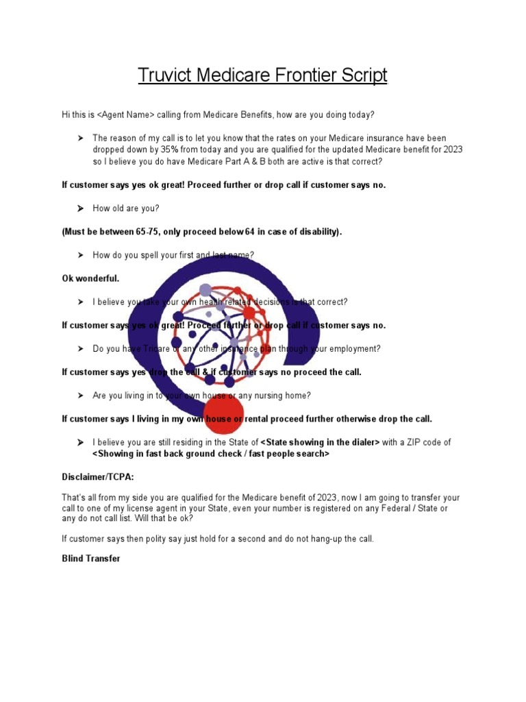 Medicare Enrollment Call Script 2023 | PDF