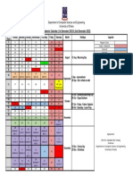 Academic Calender 2nd Semester 2022 and 1st Semester 2023