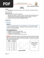 Module 01 Functions