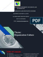 Presentation Organization Culture