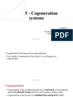 Unit 5 - Cogeneration Systems